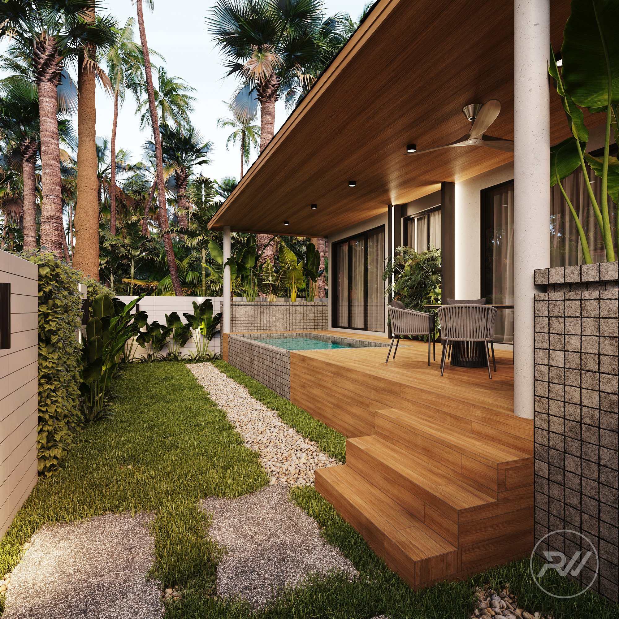 Villa in the heart of the island near Secret Mountain (RW-0614) — photo 1