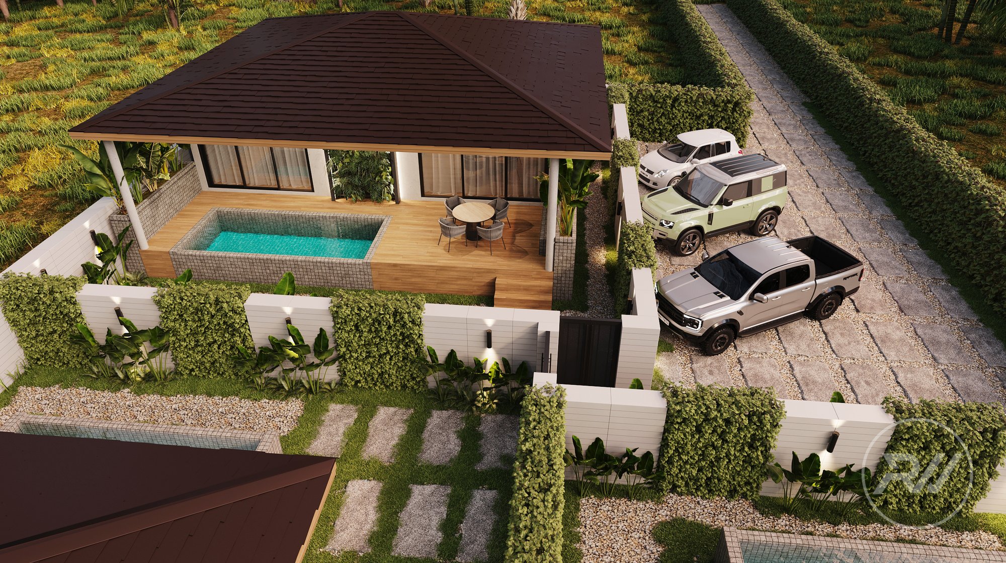 Villa in the heart of the island near Secret Mountain (RW-0615) — photo 3