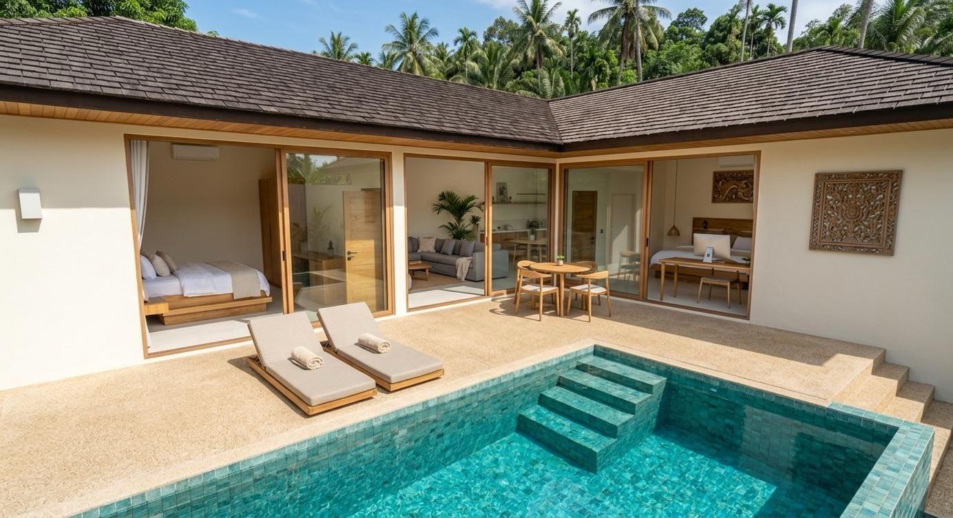 Modern 2-Bedroom Pool Villa (RW-P0008) — photo 2